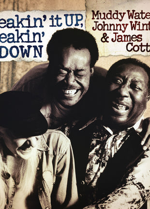 the album cover for Muddy Waters - Breakin' It Up Breakin' It Down (Audp) [Clear Vinyl]