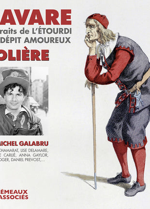 the album cover for Moliere - L'avare (Plus Extraits De L'etourdi Et - Moliere - L'avare (Plus Extraits De L'etourdi Et