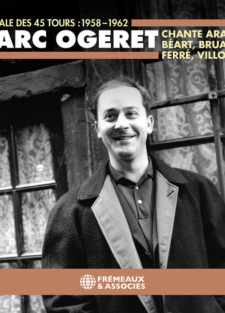 the album cover for Marc Ogeret - Marc Ogeret Chante Aragon Beart Bruant Ferre