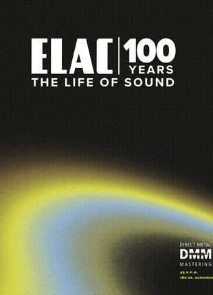 the album cover for Elac: 100 Years - The Life Of Sound / Various - Elac: 100 Years - The Life Of Sound / Various