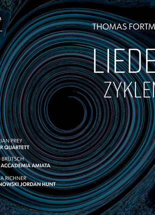 the album cover for Tino Brutsch - Thomas Fortmann: Lieder Zyklen