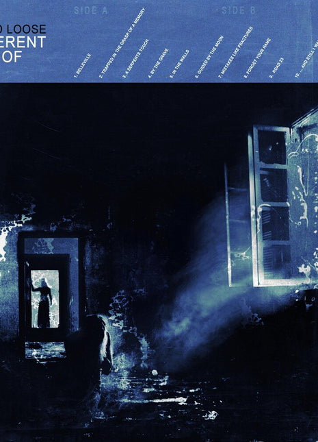 the album cover for Knocked Loose - Different Shade Of Blue [Colored Vinyl] (Smok)