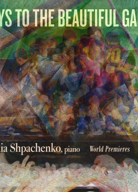 the album cover for Nadia Shpachenko - Keys To The Beautiful Game