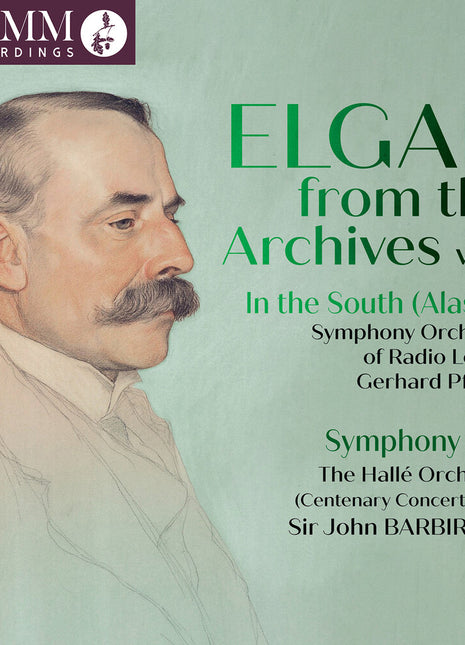 the album cover for Symphony Orchestra Of Radio Leipzig - Elgar From The Archives Vol. 4