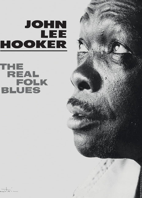 the album cover for John Hooker  Lee - Real Folk Blues (Chess Acoustic Sounds Series)