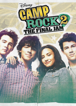 the album cover for Cast Of Camp Rock 2 (Colv) (Uk) - Camp Rock 2: The Final Jam - O.S.T. [Colored Vinyl] (Uk)