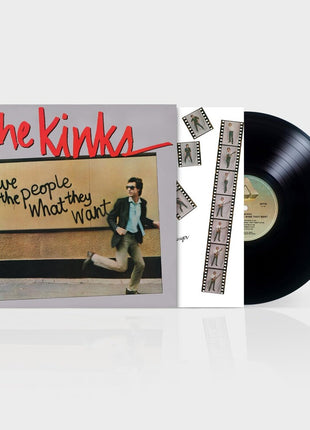 the album cover for Kinks - Give The People What They Want