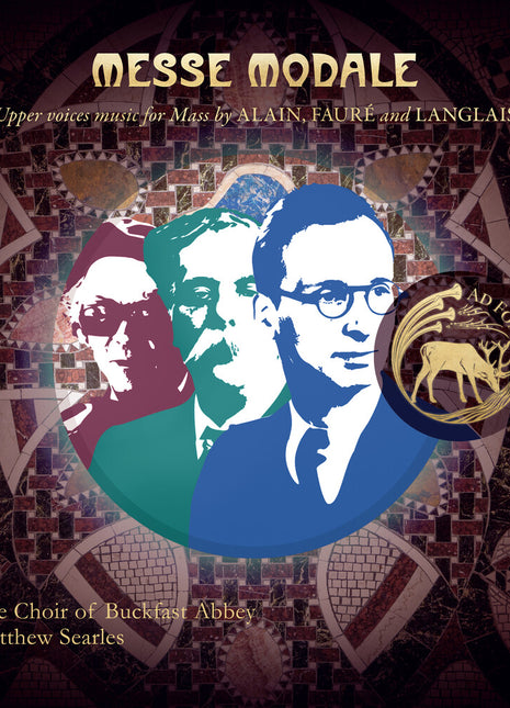 the album cover for Buckfast Abbey Choir - Messe Modale: Upper Voices Music For Mass By Alain