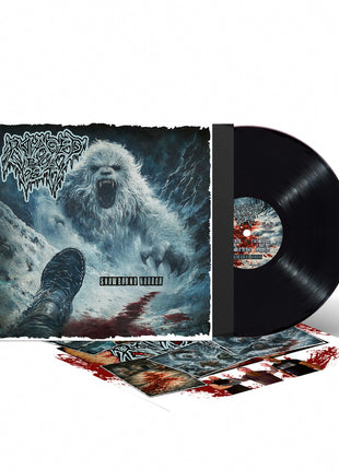 the album cover for Ravaged By The Yeti - Snowbound Horror (Blk) (Ofgv)