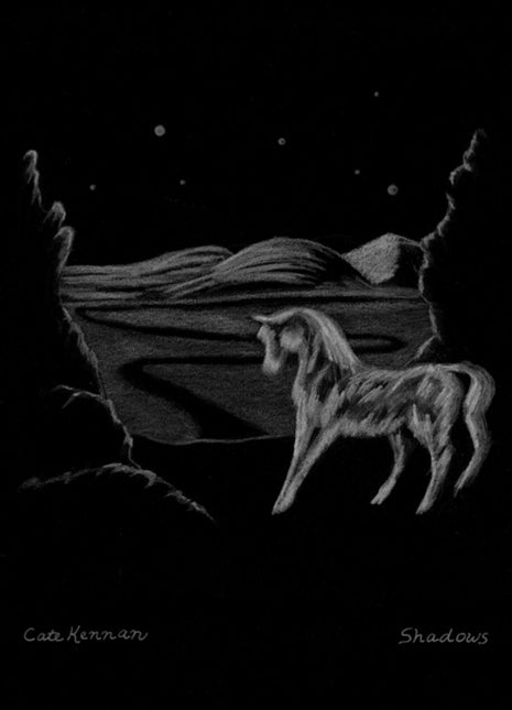 the album cover for Cate Kennan - Shadows