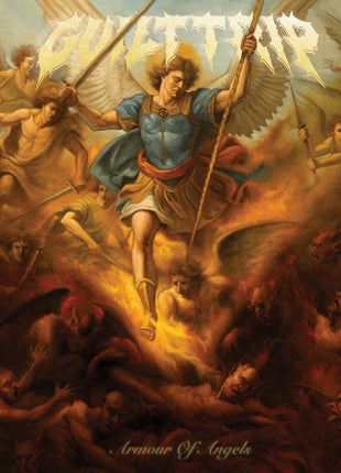 the album cover for Guilt Trip - Armour Of Angels
