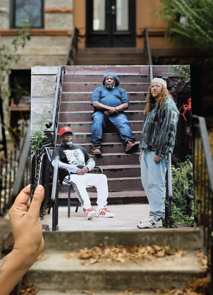 the album cover for John Brown The Rapper & Da Beatminerz - Waxing In Mecca