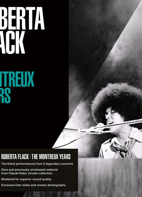 the album cover for Roberta Flack - Montreux Years