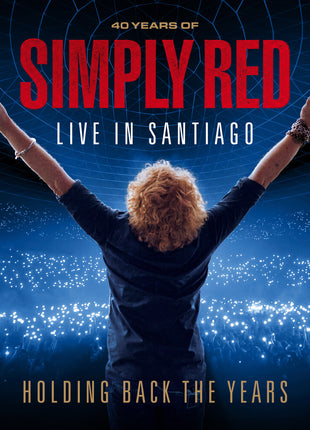 the album cover for Simply Red - Holding Back The Years: Live In Santiago [Colored Vinyl]