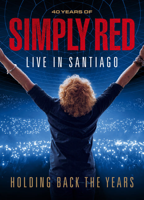 the album cover for Simply Red - Holding Back The Years: Live In Santiago [Colored Vinyl]