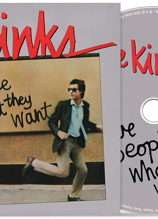 the album cover for Kinks - Give The People What They Want