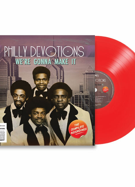 the album cover for Philly Devotions - We're Gonna Make It [Colored Vinyl] [Limited Edition] (Red)