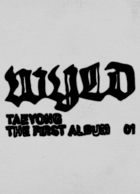the album cover for TAEYONG - Wyld - The 1st Album