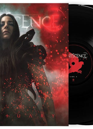 the album cover for Evanescence - Sanctuary [Black]