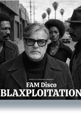 the album cover for Fam Disco - Blaxploitation