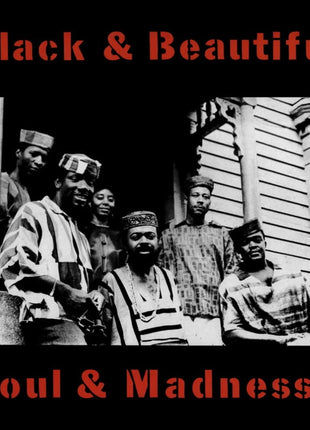 the album cover for Amiri Baraka - Black & Beautiful Soul & Madness