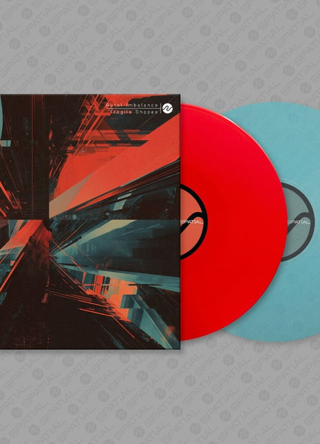 the album cover for Aural Imbalance - Fragile Shapes (Blue) [Colored Vinyl] (Org)