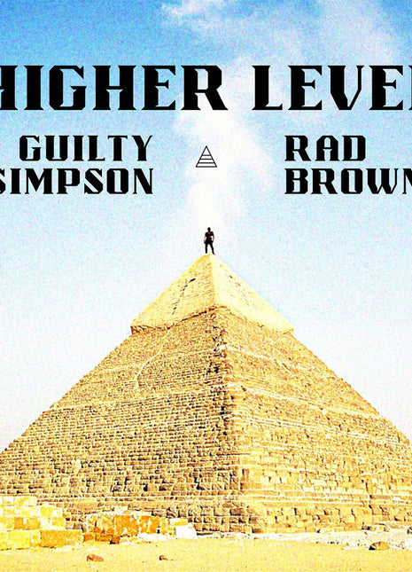 the album cover for Guilty Simpson & Rad Brown - Higher Level 