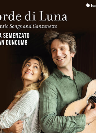 the album cover for Giulia Semenzato - Corde Di Luna: Romantics Songs And Canzonette