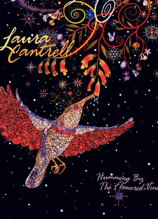 the album cover for Laura Cantrell - Humming By The Flowered Vine - 20th Anniversary