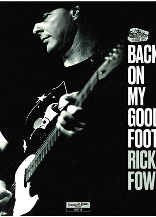 the album cover for Rick Fowler - Back On My Good Foot