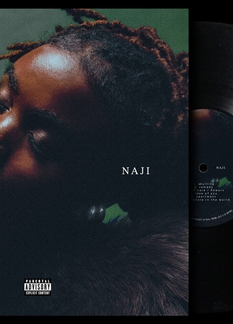 the album cover for Kareen Lomax - Naji
