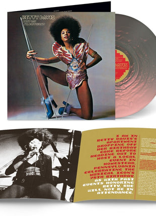 the album cover for Betty Davis - They Say I'm Different [Colored Vinyl] [With Booklet] (Exp)
