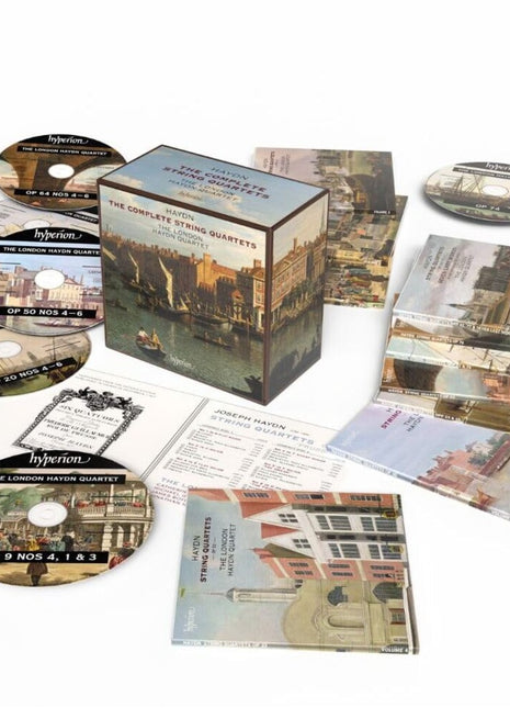 the album cover for Haydn / London Haydn Quartet - Haydn: The Complete String Quartets (Box) (Uk)
