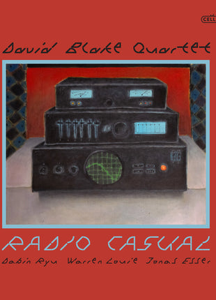 the album cover for David Blake - Radio Casual