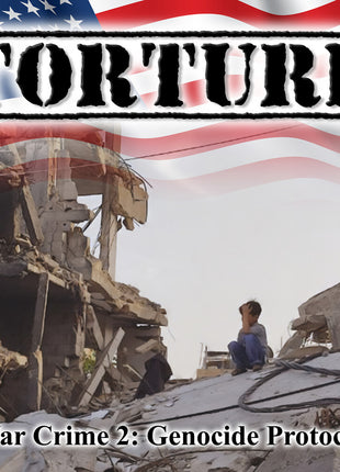 the album cover for Torture - War Crime 2: Genocide Protocol