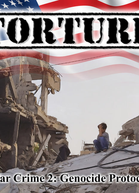 the album cover for Torture - War Crime 2: Genocide Protocol