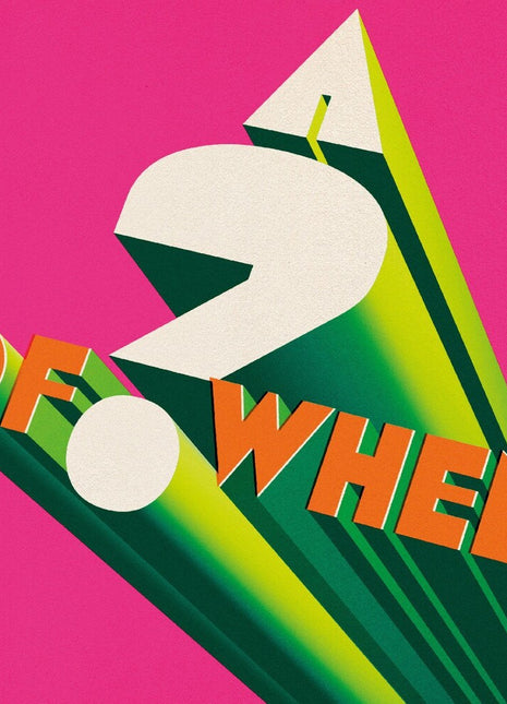 the album cover for Panda Bear & Sonic Boom - A ? Of When [Indie Exclusive Pink]
