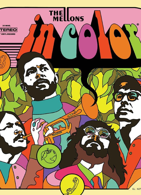 the album cover for Mellons - Mellons In Color [Colored Vinyl] (Org) (Stic)