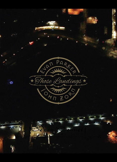 the album cover for Evan Parker  / Zorn,John - Those Landings