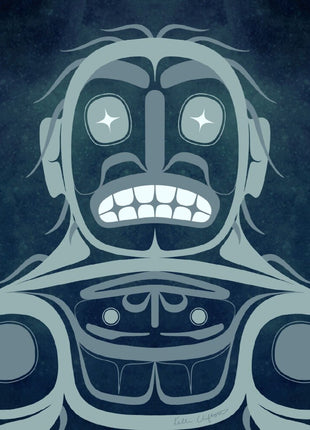 the album cover for Gamksimoon - Gyiin Naxnox