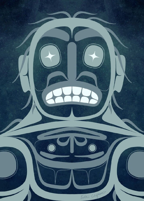 the album cover for Gamksimoon - Gyiin Naxnox