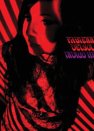 the album cover for Fabienne Delsol - Indigo Red