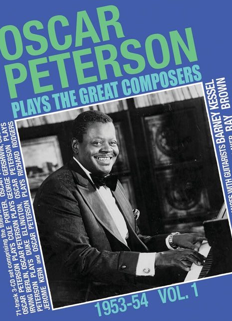 the album cover for Oscar Peterson - Oscar Peterson Plays Great Composers 1953-54 Vol 1