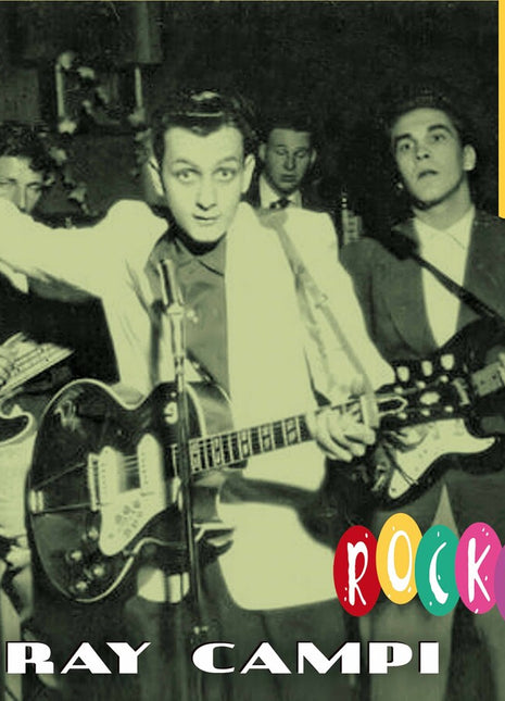 the album cover for Ray Campi - Rocks [With Booklet]