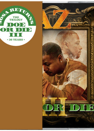 the album cover for AZ - Doe Or Die III