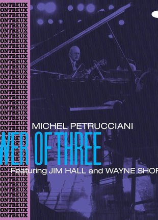 the album cover for Michel Petrucciani - Power of Three (blue Note Tone Poet Edition) (180g)