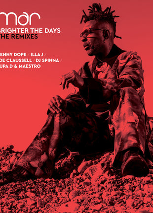 the album cover for Omar - Brighter the Days - the Remixes (2lp)