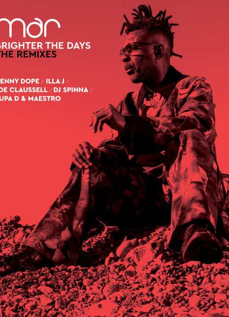the album cover for Omar - Brighter the Days - the Remixes (2lp)