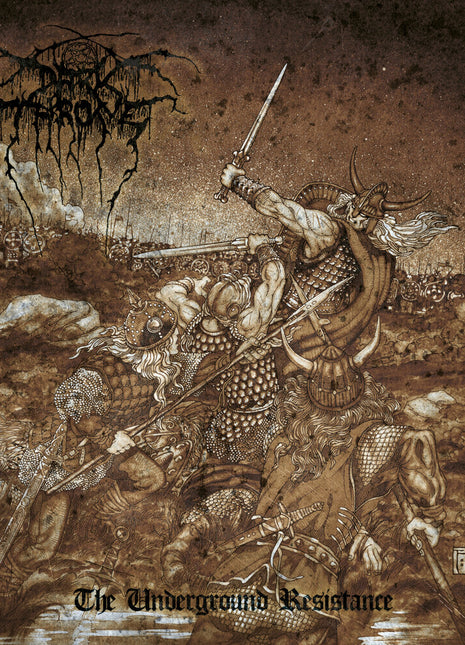 the album cover for Darkthrone - Underground Resistance