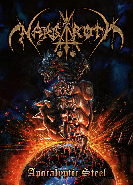 the album cover for Nargaroth - Apocalyptic Steel